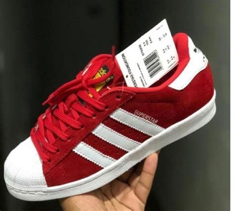 adidas antigo vermelho